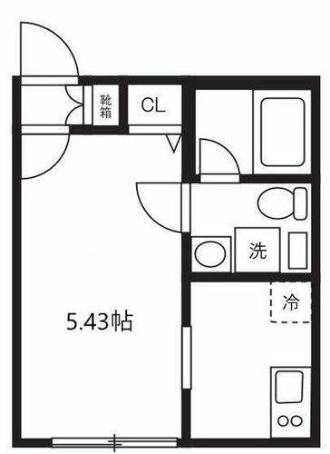 同じ建物の物件間取り写真 - ID:213105367466