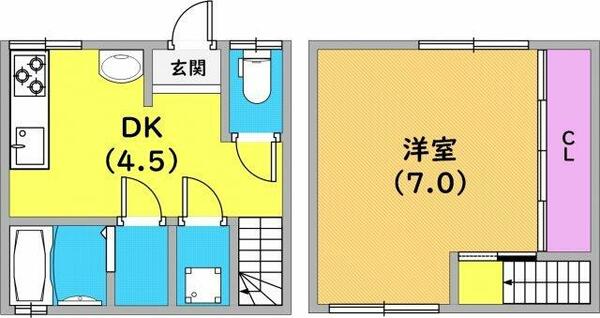 水廻りが充実の間取りですね。