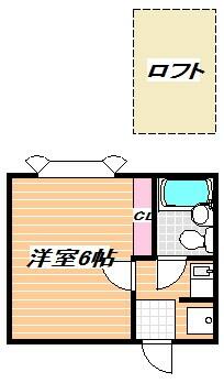 ローズアパートＢ９番館｜千葉県浦安市今川２丁目(賃貸アパート1K・2階・16.56㎡)の写真 その2