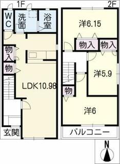 間取り：223040582589