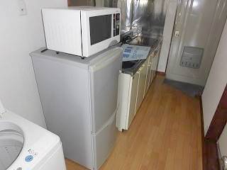 画像16:冷蔵庫　電子レンジ