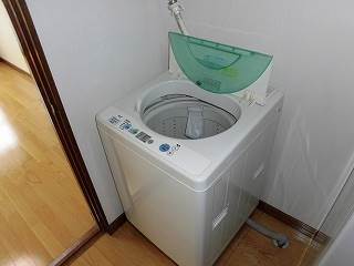 画像8:洗濯機付