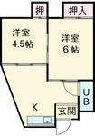 横浜市旭区本宿町 2階建 築34年のイメージ