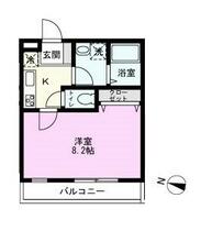 ヒューマンパレス吉川 304 ｜ 埼玉県吉川市大字保（賃貸アパート1K・3階・26.16㎡） その2