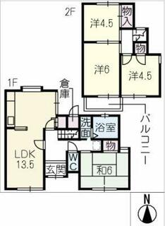 間取り：223039277565