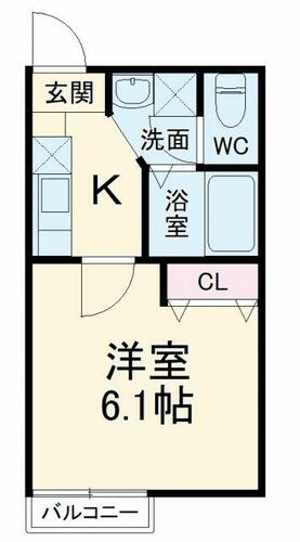 同じ建物の物件間取り写真 - ID:211046792872