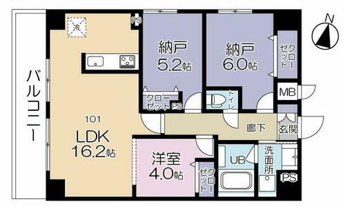 同じ建物の物件間取り写真 - ID:214054840038