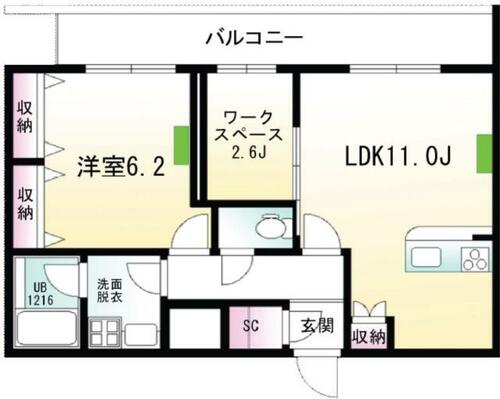 同じ建物の物件間取り写真 - ID:213101882843