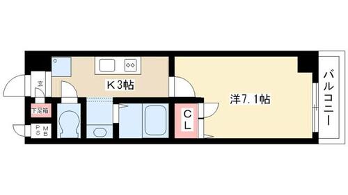 同じ建物の物件間取り写真 - ID:223032401564