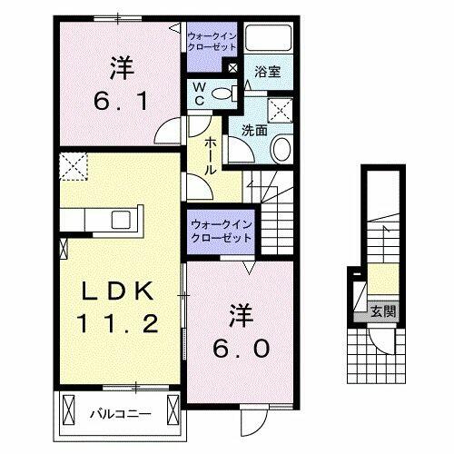 同じ建物の物件間取り写真 - ID:211046804046