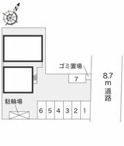 レオパレスセルボ 206 ｜ 大阪府岸和田市作才町１丁目（賃貸アパート1K・2階・19.87㎡） その3