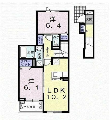 同じ建物の物件間取り写真 - ID:214053812524