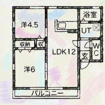 メゾンドルチェＡ 101 ｜ 群馬県高崎市新保町（賃貸アパート2LDK・1階・49.85㎡） その2