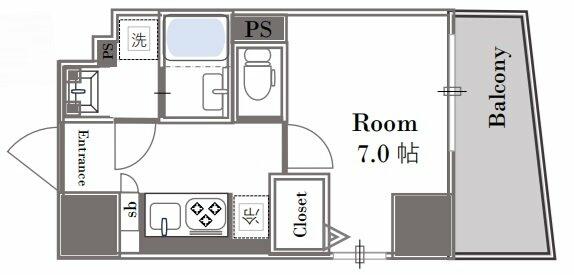 佳家ヒルズ東上野｜東京都台東区東上野３丁目(賃貸マンション1K・9階・26.68㎡)の写真 その2