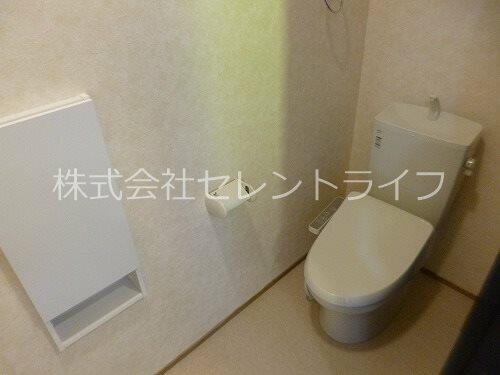 画像3:温水洗浄暖房便座機能トイレ