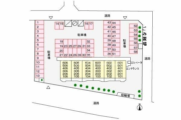 クラール 305｜群馬県高崎市倉賀野町(賃貸マンション3LDK・3階・67.66㎡)の写真 その15