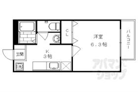 Ｌａ　Ｂｅｌｌｅ　Ｅｑｕｉｐｅ A-103 ｜ 京都府京都市西京区川島権田町（賃貸アパート1K・1階・23.77㎡） その2