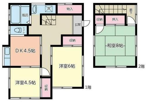 同じ建物の物件間取り写真 - ID:214049872610