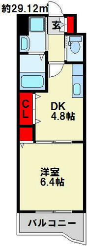 同じ建物の物件間取り写真 - ID:240027679848