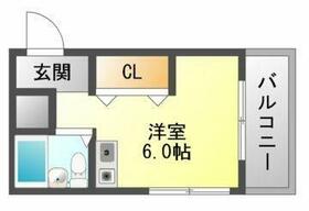 大阪府大阪市東淀川区豊新５丁目（賃貸マンション1R・4階・18.00㎡） その2