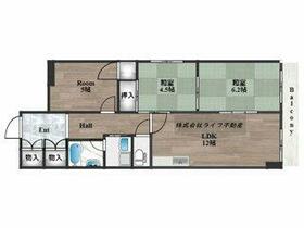 ヌベルミズノ  ｜ 大阪府東大阪市御厨栄町３丁目（賃貸マンション3LDK・1階・58.74㎡） その2