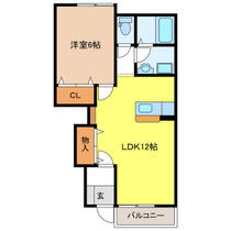 Ｆａｎｔａｓｍｉｃ 103 ｜ 岐阜県岐阜市中鶉６丁目（賃貸アパート1LDK・1階・43.90㎡） その2