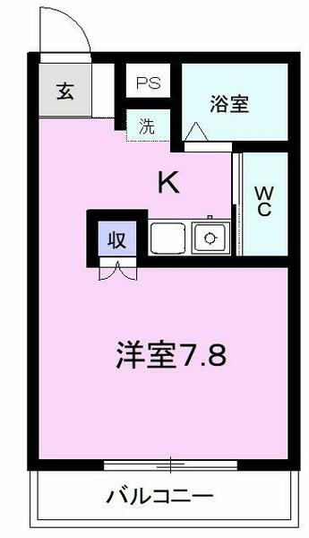 メゾンエール 105｜静岡県富士市日乃出町(賃貸アパート1K・1階・24.23㎡)の写真 その2