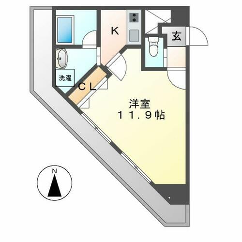 同じ建物の物件間取り写真 - ID:223032160919