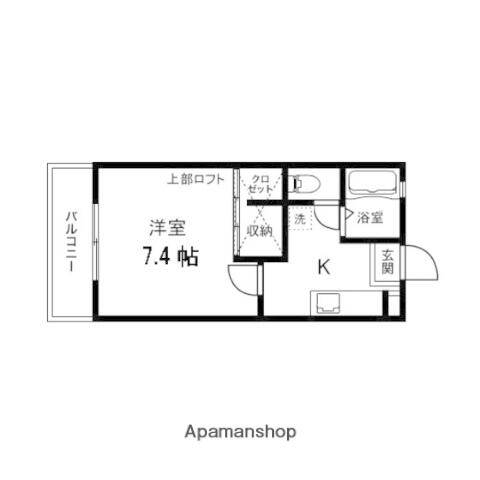 同じ建物の物件間取り写真 - ID:204004166470