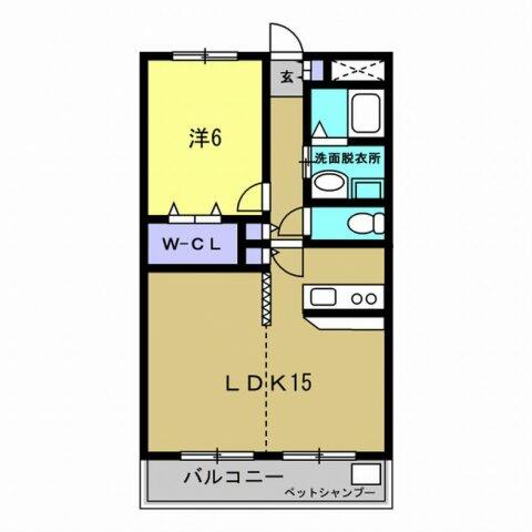 同じ建物の物件間取り写真 - ID:223032429789