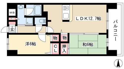 同じ建物の物件間取り写真 - ID:223031295188