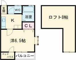 ティアラ箱崎 201 ｜ 福岡県福岡市東区箱崎１丁目（賃貸アパート1K・2階・24.00㎡） その2