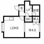 石狩市花川南四条４丁目 3階建 築34年のイメージ