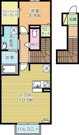 同じ建物の物件間取り写真 - ID:240028260038