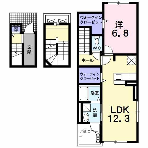 同じ建物の物件間取り写真 - ID:219001738760