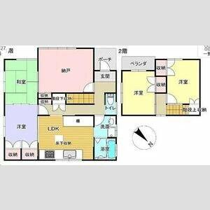 可児市（岐阜県）の5Kの一戸建て賃貸・一軒家賃貸・貸家の賃貸物件を 