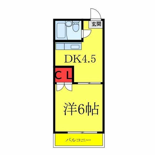 同じ建物の物件間取り写真 - ID:213106013707