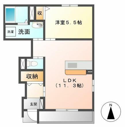 同じ建物の物件間取り写真 - ID:208009354072