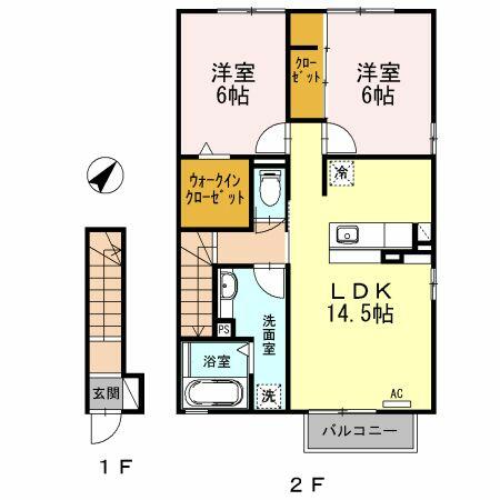 同じ建物の物件間取り写真 - ID:222016526301