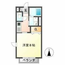 Ｔ－Ｓｑｕａｒｅ 2C ｜ 岐阜県岐阜市芥見清水（賃貸アパート1K・2階・27.16㎡） その2