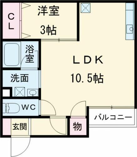 同じ建物の物件間取り写真 - ID:223032110304