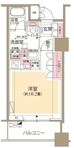 同じ建物の物件間取り写真 - ID:214054978464