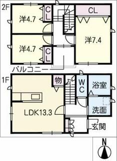 間取り：223040265820