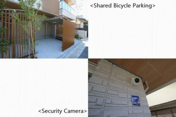 画像5:防犯カメラが設置され、セキュリティに配慮されております。
