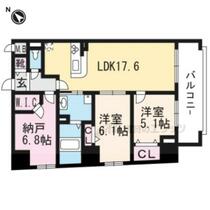 京都府京都市山科区東野片下リ町（賃貸マンション3LDK・3階・77.60㎡） その2