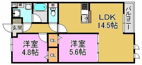 同じ建物の物件間取り写真 - ID:227081193916