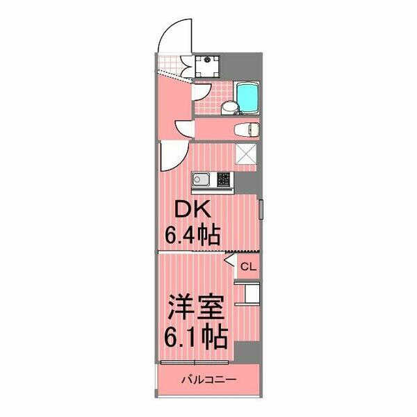 グランリーヴェル横浜山手｜神奈川県横浜市中区本郷町１丁目(賃貸マンション1DK・4階・29.14㎡)の写真 その2