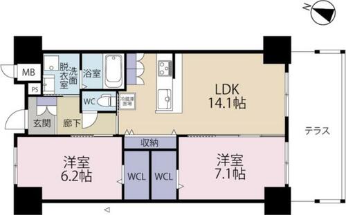 同じ建物の物件間取り写真 - ID:240028272720