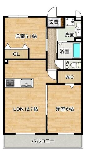 同じ建物の物件間取り写真 - ID:240028272692