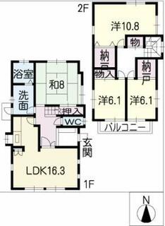 間取り：223040563508